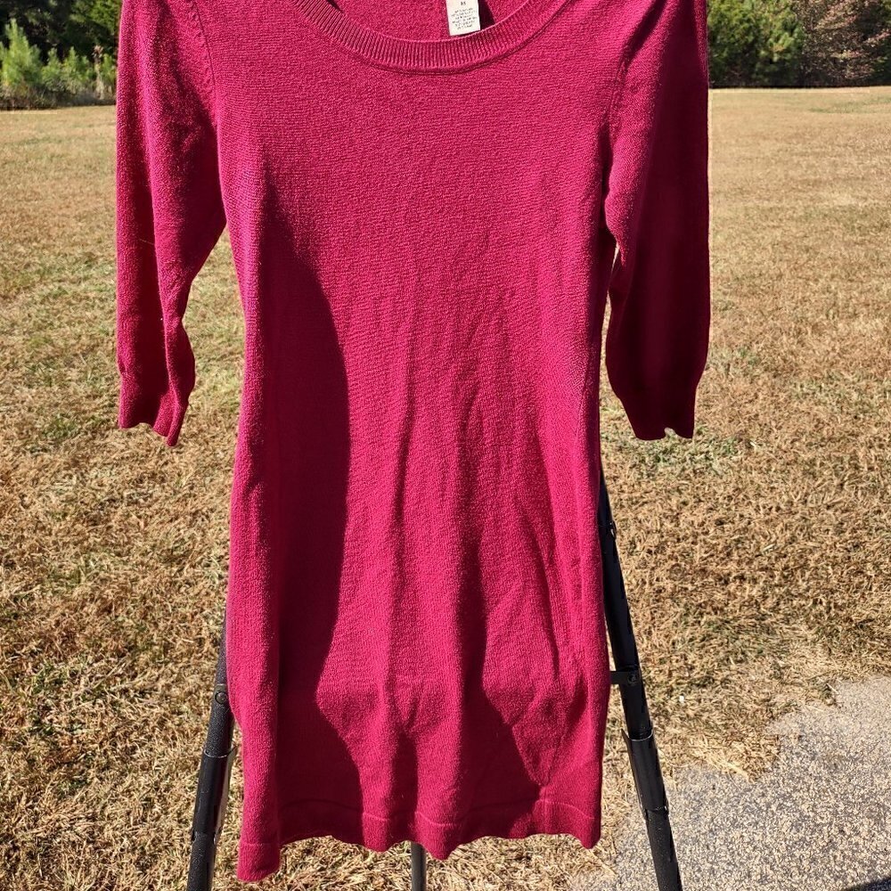 Body Central Dark Red Dress Size M - Picture 2 of 5